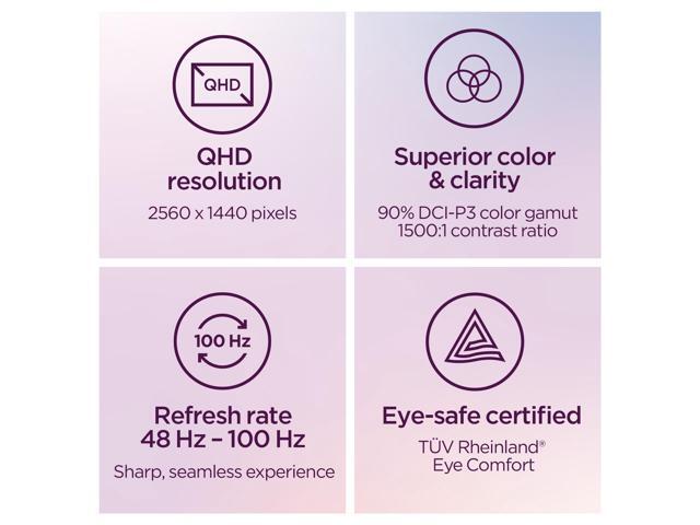 Lenovo L27q-4A 27-inch IPS QHD 100Hz Speakers Monitor - image 9