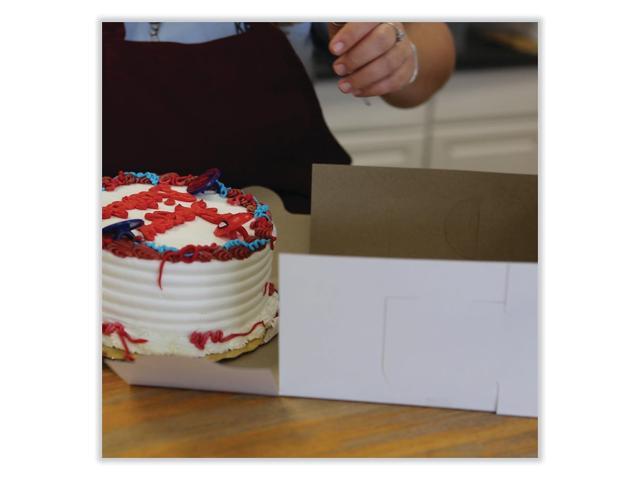 Southern Champion Tray Bakery Boxes Standard 7 x 7 x 4 Paper 250/Carton 1521