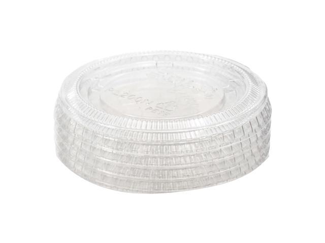 Solo PL200N Portion/Souffl? Cup Lids PET Clear 2500/Carton