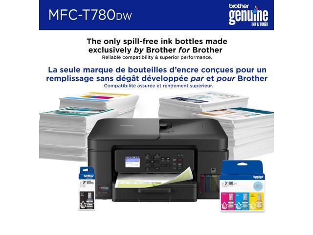 Brother - INKvestment Tank 780 Wireless All-in-One SuperTank Inkjet Printer, up to 3 Years of Ink + 3 Year Warranty (MFCT780DW) - Black - image 6