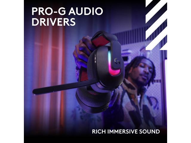 Logitech - Astro A20 X LIGHTSPEED Wireless Gaming Headset with 2-system PLAYSYNC for PS5, Xbox Series X|S, Nintendo Switch, PC - Black - image 3