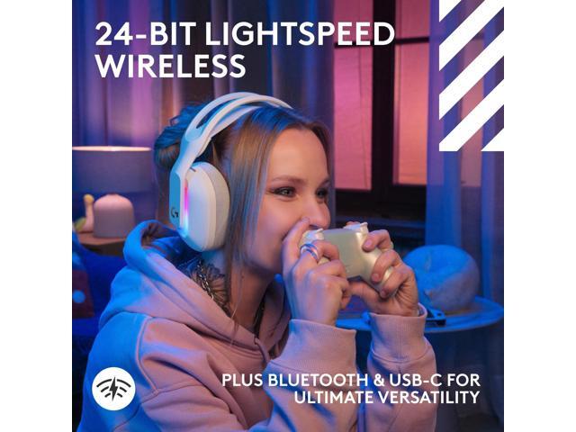 Logitech - Astro A20 X LIGHTSPEED Wireless Gaming Headset with 2-system PLAYSYNC for PS5, Xbox Series X|S, Nintendo Switch, PC - White - image 5