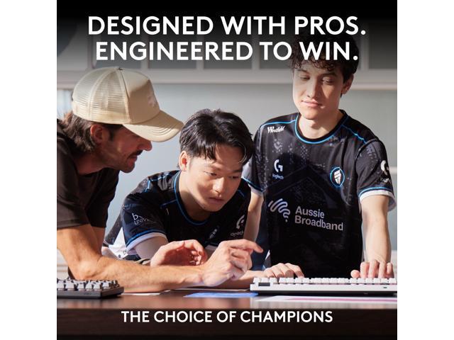 Logitech - PRO X SUPERLIGHT 2c LIGHTSPEED Lightweight Compact Wireless Optical HERO 2 Sensor 44 000 DPI Gaming Mouse for PC - Wireless - Black - image 7