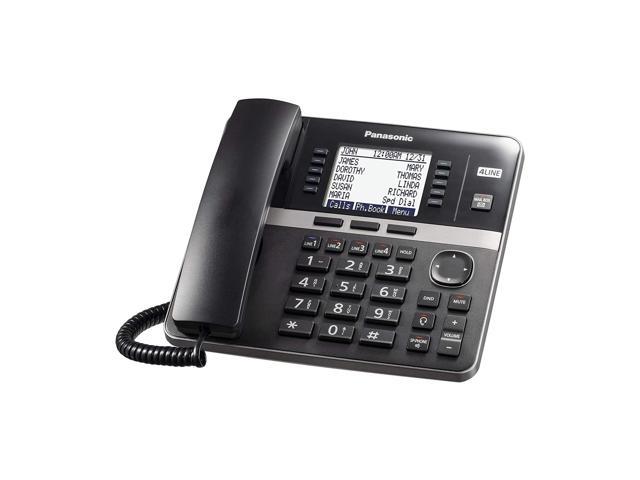 Panasonic Office Phone, Corded Base Station 4-Lines Expandable with Up to 10