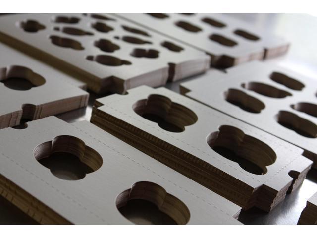 Southern Champion Tray SCH10004 Cupcake Holder Inserts, Paperboard, White/kraft, 7 7/8 X 3 7/8 X 7/8, 200/ctn