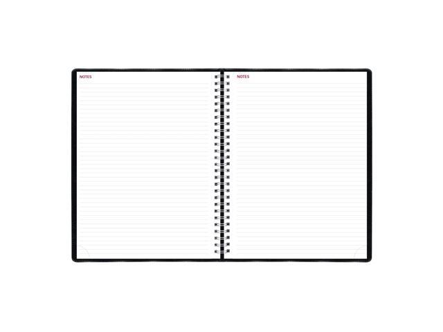 Brownline Essential Weekly Appointment Book 11x8.5 Black 2026 CB950BLK