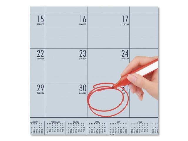 House of Doolittle EcoTones Academic Desk Calendar 18.5x13 Cordovan 2025-2026