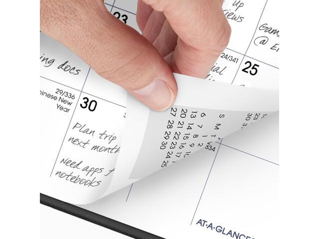 AT-A-GLANCE DayMinder 2026 Monthly Planner, Black, Pocket, 3 1/2' x 6'
