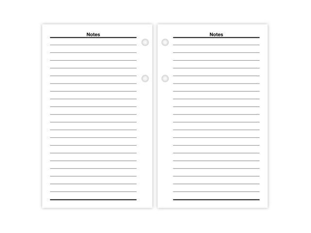 AT-A-GLANCE 2026 Financial Daily Desk Calendar Refill, Standard, 3 1/2' x 6'