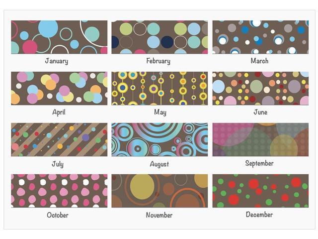 House of Doolittle 100% Recycled Bubbleluxe Wall Calendar 12x12 2026