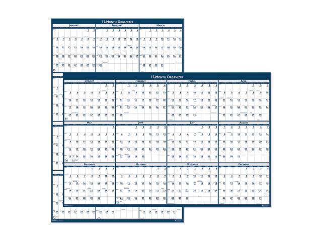 House of Doolittle Poster Style Reversible/erasable Wall Calendar 32 X 48 2026