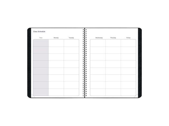 Blueline Academic Monthly Planner 11 x 8.5 Black 2025 to 2026 CA701BLK