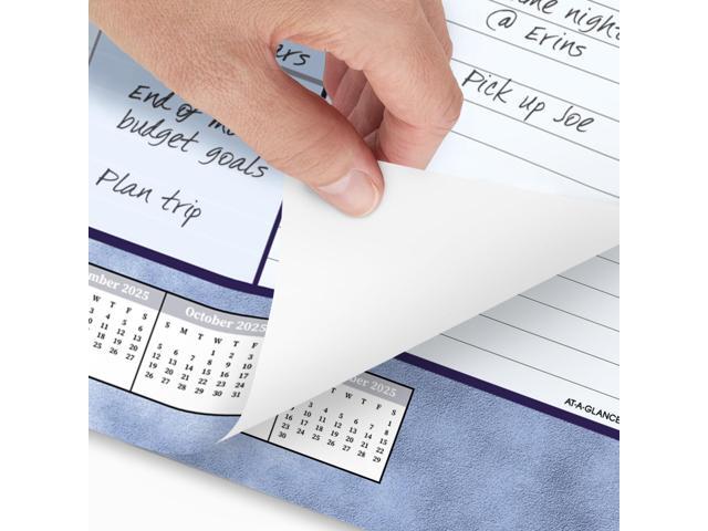 At-A-Glance Slate Blue Desk Pad 22x17 Slate Blue 2026 89701