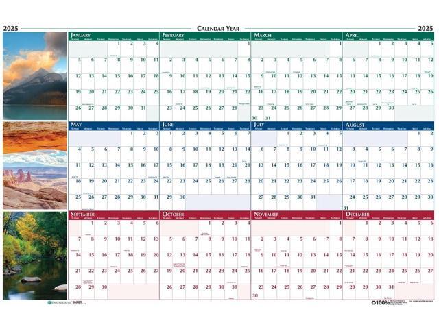 House of Doolittle Recycled Earthscapes Nature Wall Calendar 24x37 2026 393