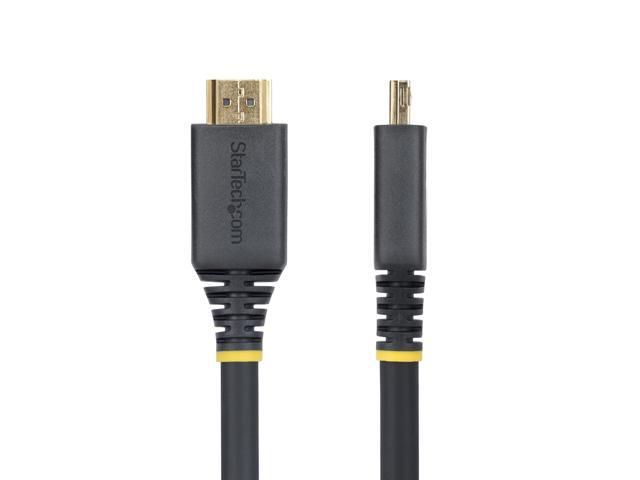 StarTech 20ft (6.1m) High Speed HDMI Cable with Gripping Connectors, 4K 60Hz/1440p 144Hz, HDR10/HDCP 2.2/ARC, 18Gbps, UHD HDMI Cord for...