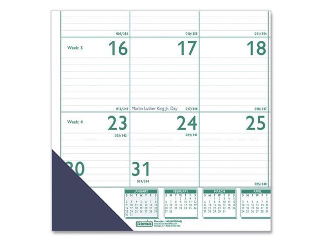 House of Doolittle Express Track Monthly Desk Pad Calendar 22 x 17 2026-2027