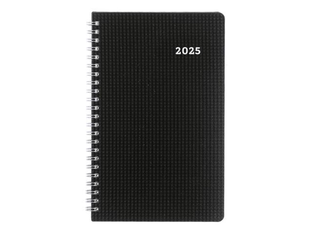 Brownline DuraFlex Weekly Planner 8 x 5 Black 2026 CB75VBLK