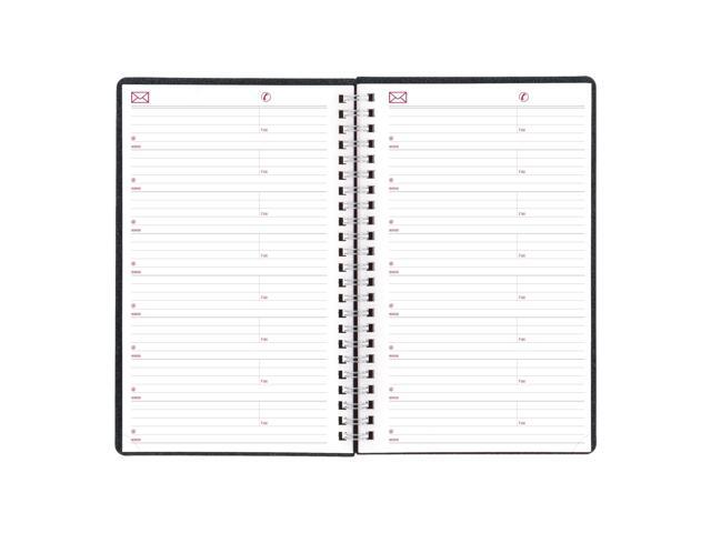 Brownline DuraFlex Weekly Planner 8 x 5 Black 2026 CB75VBLK