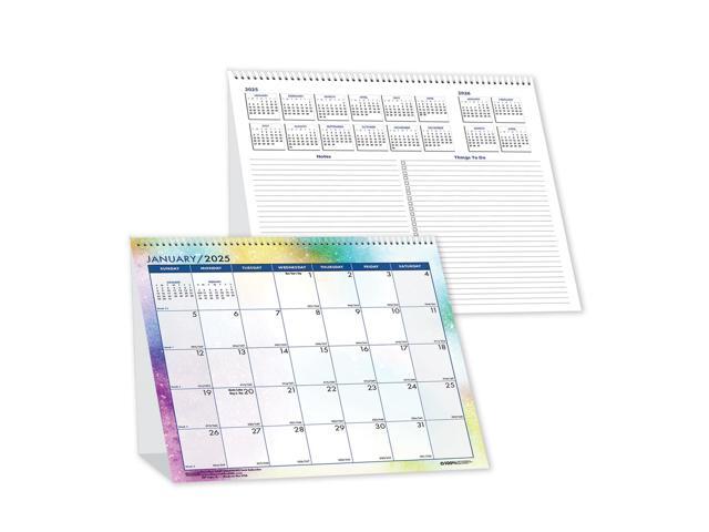Recycled Cosmos Tent Calendar Cosmos Artwork 6x6 2026 3639
