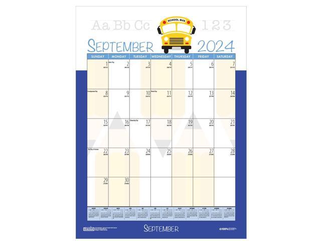 House of Doolittle Seasonal Academic Wall Calendar 12x16.5 2025-2026 3395