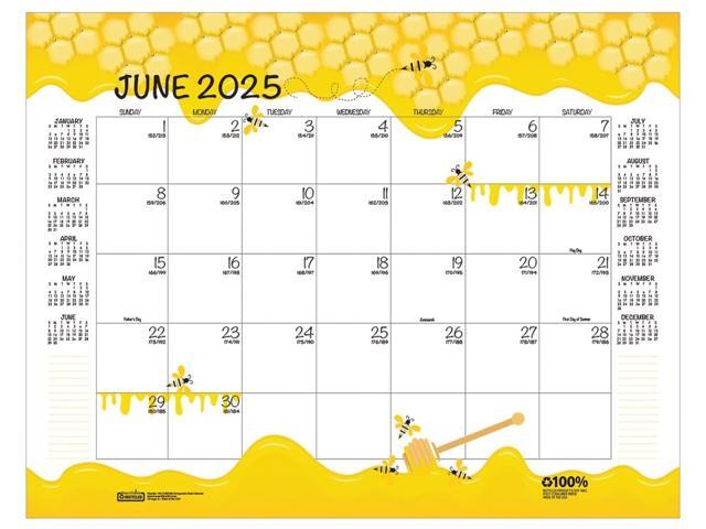 House of Doolittle Recycled Honeycomb Desk Pad 2026 Calendar 18.5x13 1566