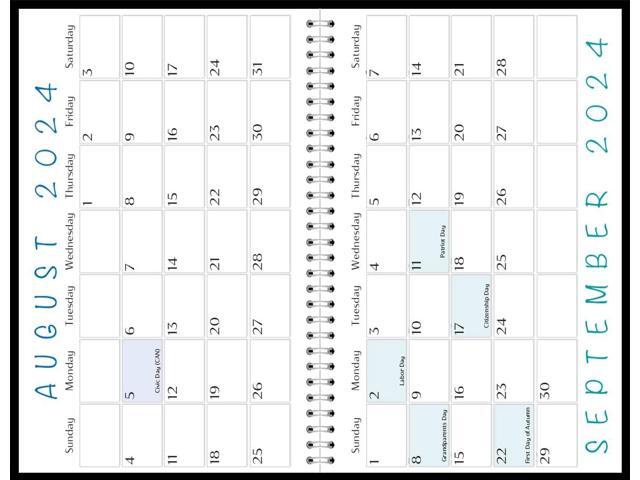Recycled Academic Weekly/Monthly Appointment Planner 8x5 Black Cover 2025-2026
