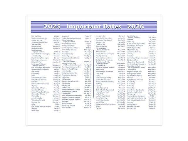 AT-A-GLANCE FLIP-A-WEEK 2026 Weekly Desk Calendar Refill, Small, 5 1/2' x 7'