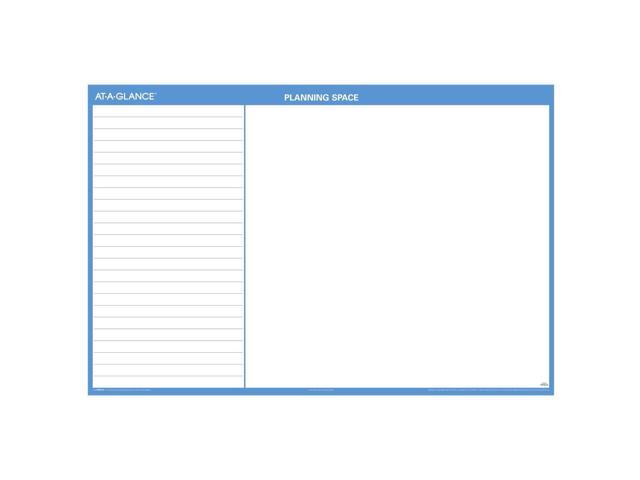 AT-A-GLANCE 2026 Horizontal Reversible Erasable Wall Calendar, Extra Large, 48' x 32'