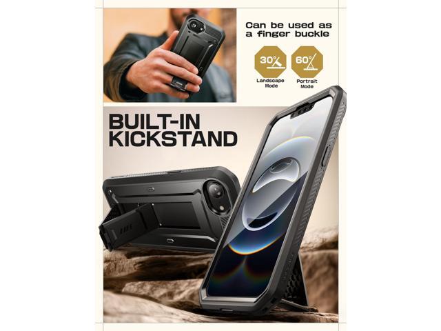 SUPCASE for iPhone 16e Case with Screen Protector (Unicorn Beetle Pro)