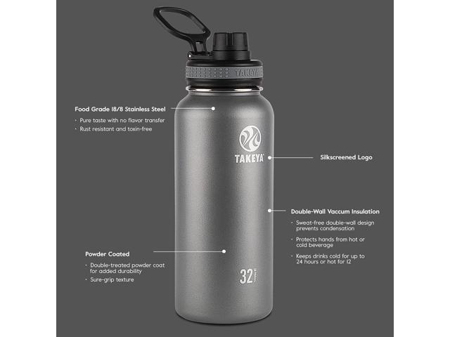Originals Stainless Steel Vacuum Insulated Water Bottle 24 oz Graphite 50045