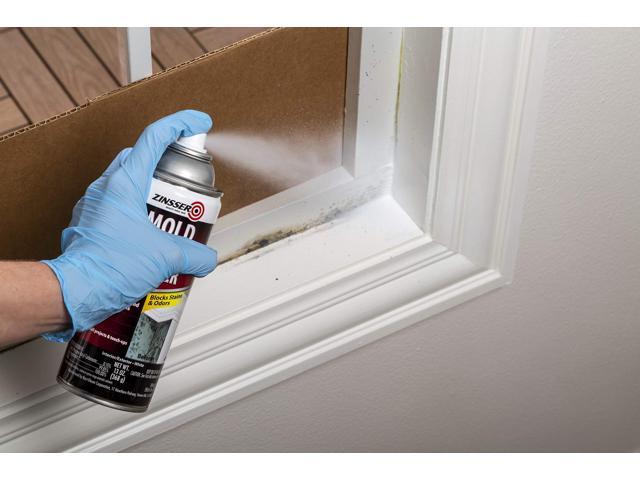 Mold Blocking Primer Spray Interior/Exterior Flat White 13 oz Aerosol Can 6/Carton 287512