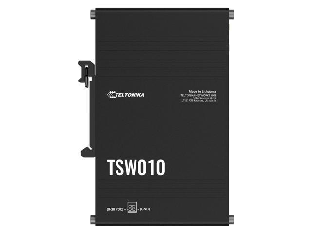 Teltonika TSW010 Din Rail Switch, Plug & Play