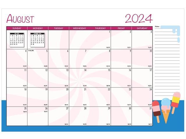 House of Doolittle Seasonal Monthly Academic Planner 10x7 Light Blue 2024-2025