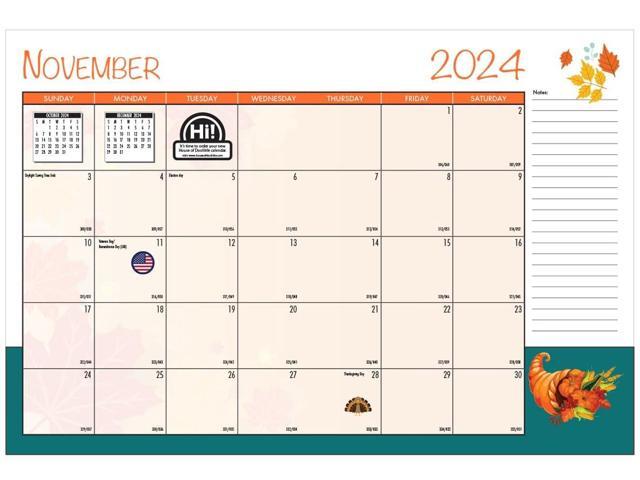House of Doolittle Seasonal Monthly Academic Planner 10x7 Light Blue 2024-2025