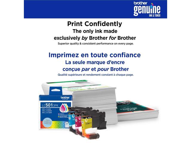 Brother Genuine LC501Y Standard Yield Yellow Ink Cartridge