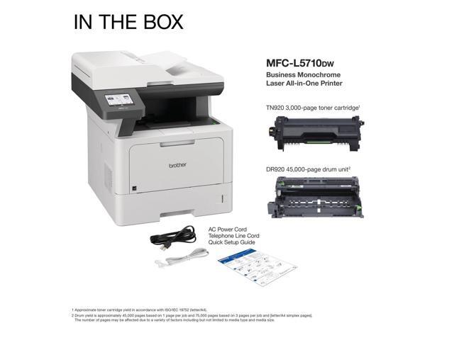 Brother Wireless HL-L2460DW Compact Monochrome Laser Printer