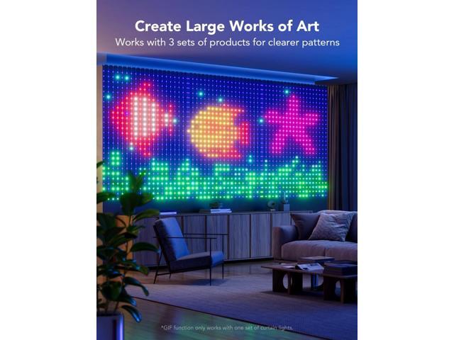 Govee - RGBIC Curtain Lights - Multi - image 4