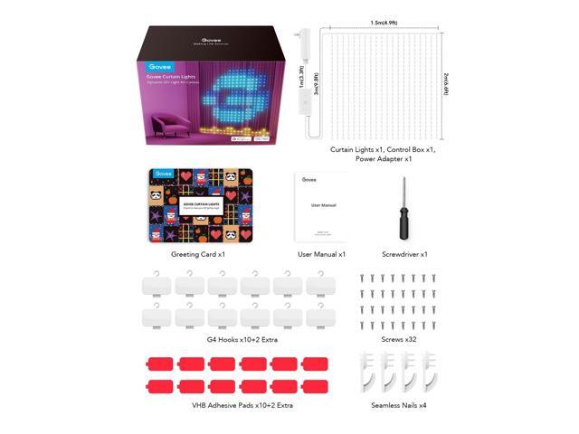 Govee - RGBIC Curtain Lights - Multi - image 8