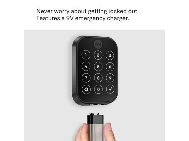 Yale - Assure Lock 2 - Smart Lock Keyless Bluetooth Deadbolt with APPLE HOME KEYS | Touchscreen Keypad Access - Black Suede - image 6