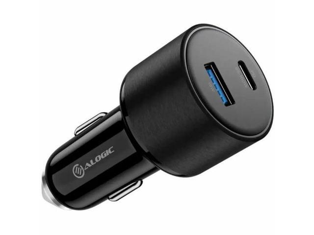 Alogic Rapid Power 100W Car Charger with 1 X USB-C Port & 1 X USB-A Port CRCA100