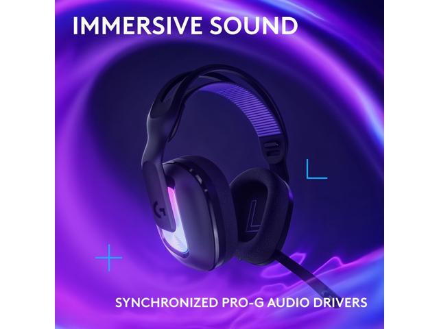 Logitech - G522 LIGHTSPEED Wireless Bluetooth Over-the-Ear Gaming Headset for Windows - Black - image 12