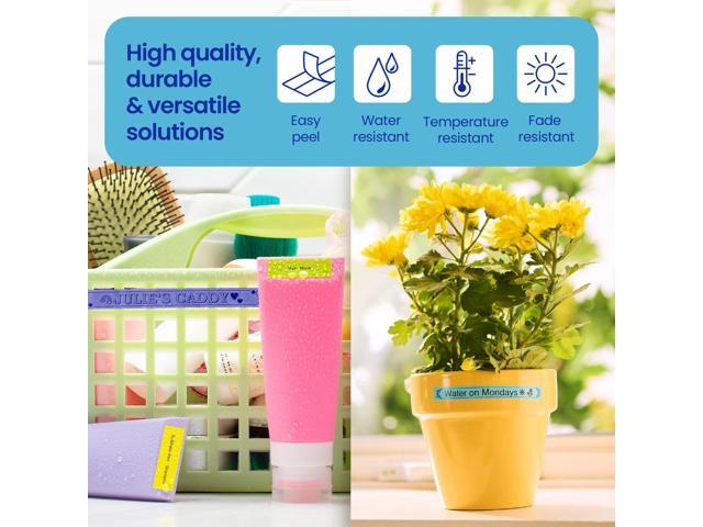 Brother - P-touch Btag White on Black Label Tape (BTAG335), 1/2" x 13.1' (12mm x 4m), Only for use with PT-N10, PT-N20, PT-N25BT - image 3