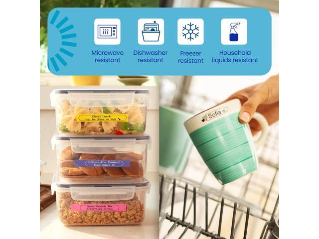 Brother - P-touch Btag Blue on White Label Tape (BTAG233), 1/2" x 13.1' (12mm x 4m), Only for use with PT-N10, PT-N20, PT-N25BT - image 6