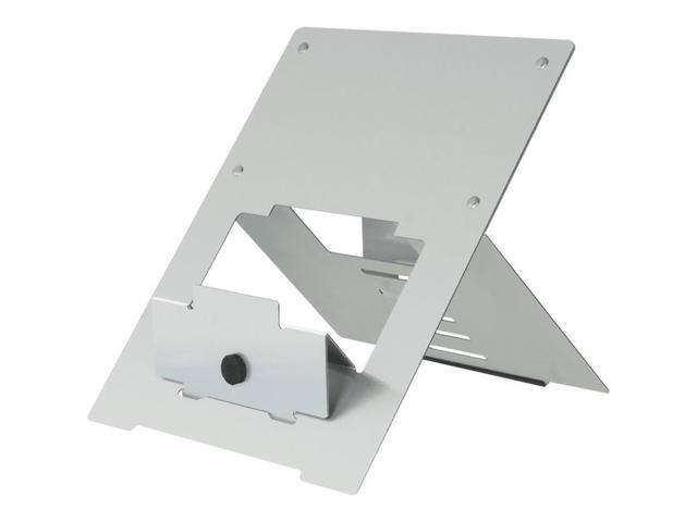 R-GO Flexible & Height Adjustable Laptop Riser Stand - Silver