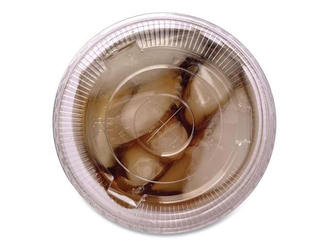 Boardwalk Crystal-Clear Cold Cup Lids 1000/Carton BWKPET912STRAW