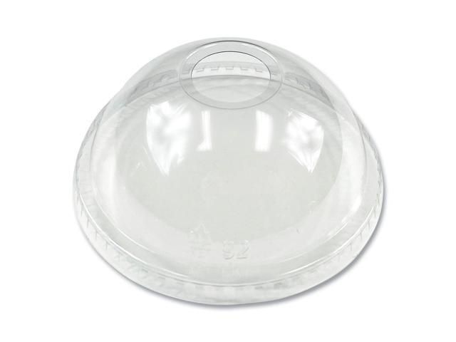 Boardwalk PET Cold Cup Dome Lids Clear 1000/Carton BWKPET912DOME