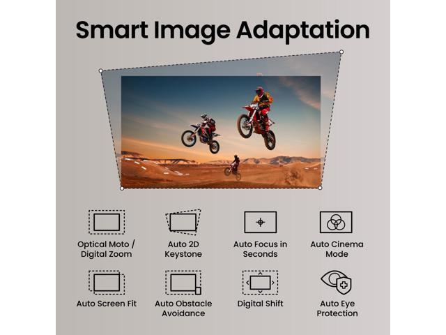 BenQ TK705i DLP Projector - 16:9 - 2160p - Native 4K UHD - 20000 Hour Normal Mode - 30000 Hour Economy Mode - 600,000:1 - 3000 lm - HDMI - USB -...
