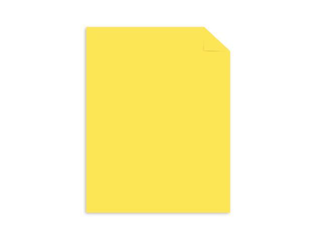 Astrobrights Punchy Pastel Cardstock 8.5'x11' Lively Lemon 100 Sheets 91785