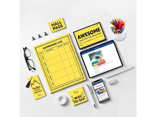 Astrobrights Punchy Pastel Cardstock 8.5'x11' Lively Lemon 100 Sheets 91785