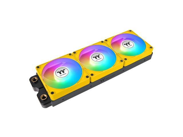 Thermaltake - CT120 EX ARGB Sync 120mm Computer Case Cooling Fan (3-Pack) - Bumblebee - image 5